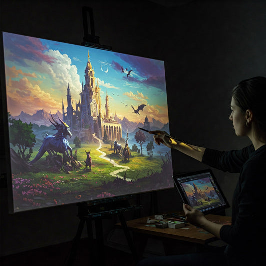 The Algorithmic Muse: How AI is Reshaping the World of Fine Arts
