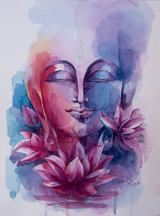 Buddha with Lotus